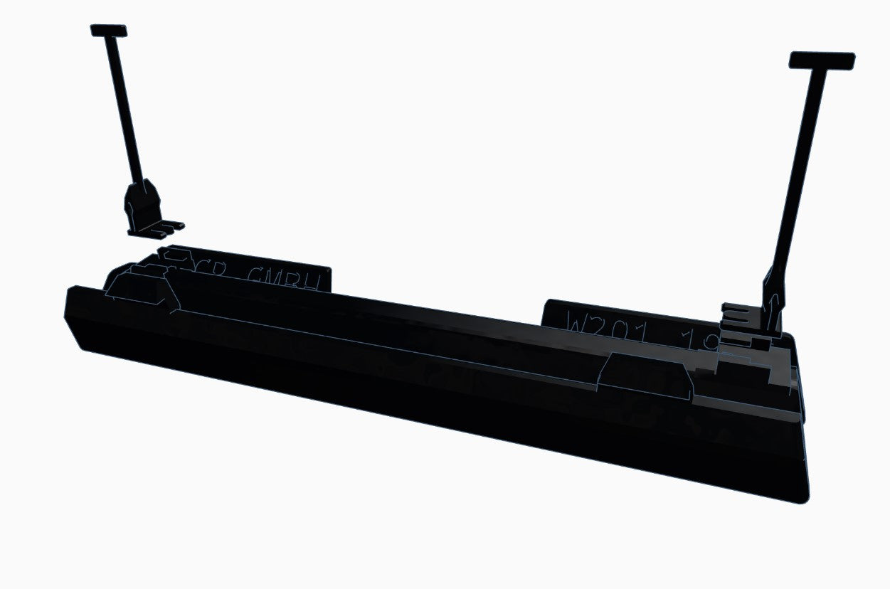 "Hide-a-Hook" Abdeckung für Abschlepphaken für Mercedes Benz W201 190E