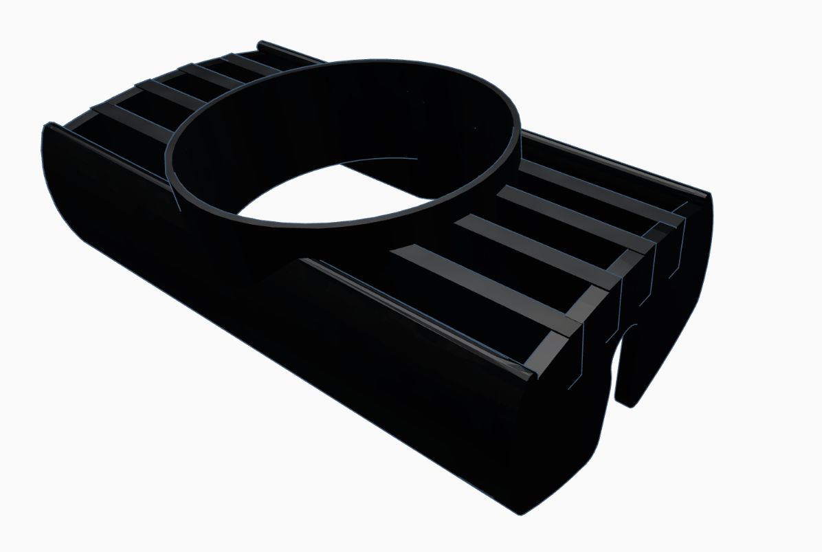 "GaugeVent" 52MM Anzeigenhalter Öldruckanzeige Lüfterdüse für Mercedes Benz W201 190E 190D