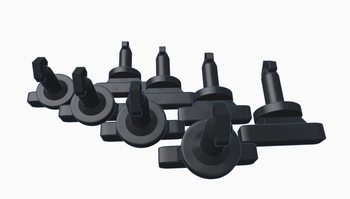 "The Maserati Snap Pack" Satz Verschlüsse Motorraum Abdeckungen für Maserati 4200 GT V8 Coupe Cabriolet