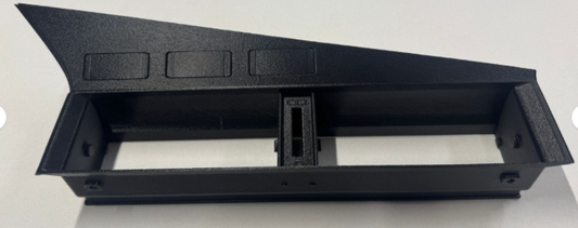 "Center Stage Trio" Innenraum Blende Mittelkonsole 3-Loch inkl. Blinddeckel für Mercedes-Benz 190E