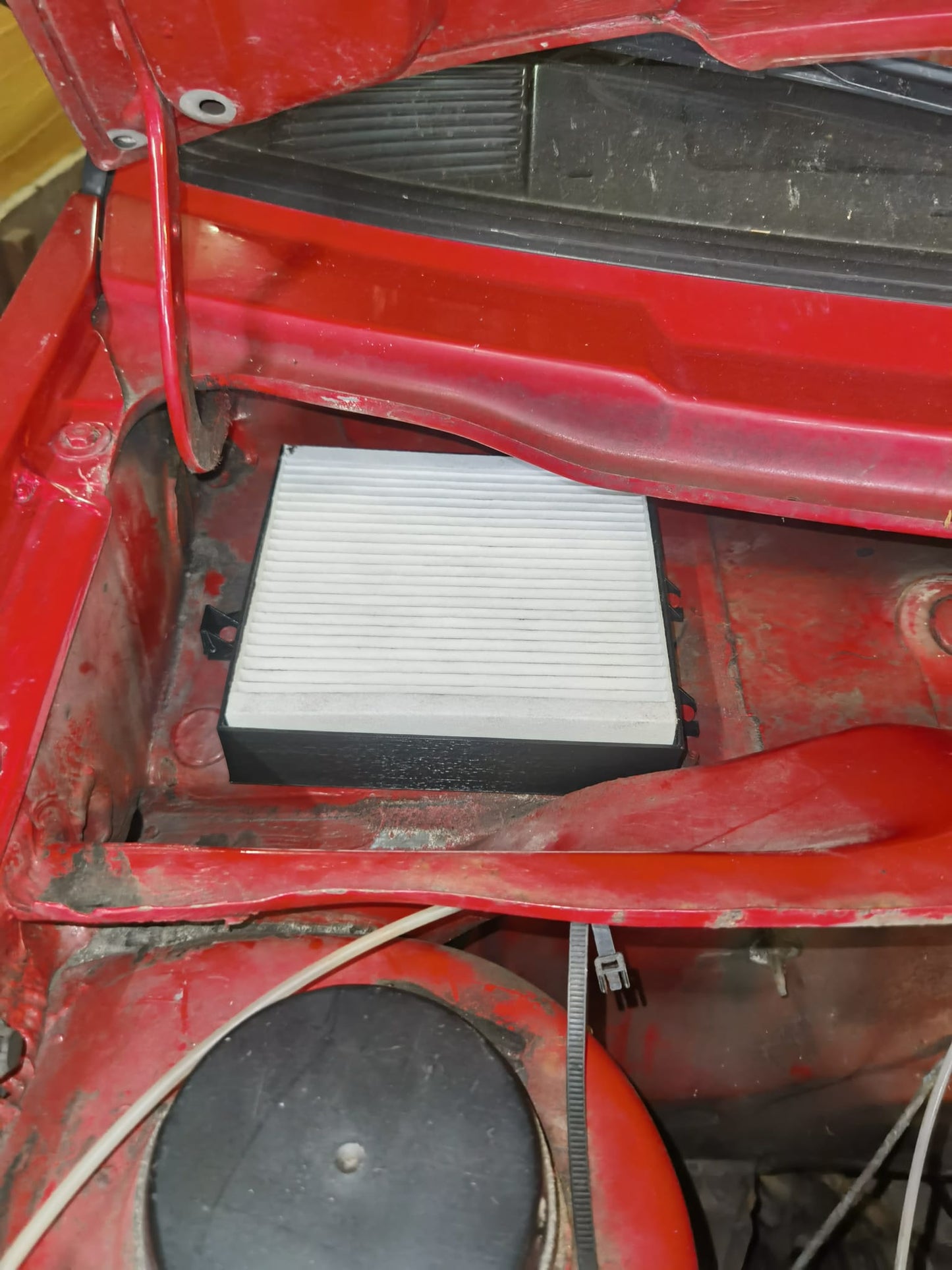 Pollenfilter Nachrüstsatz Innen für Allergiker VW Golf II MK2 Jetta 2