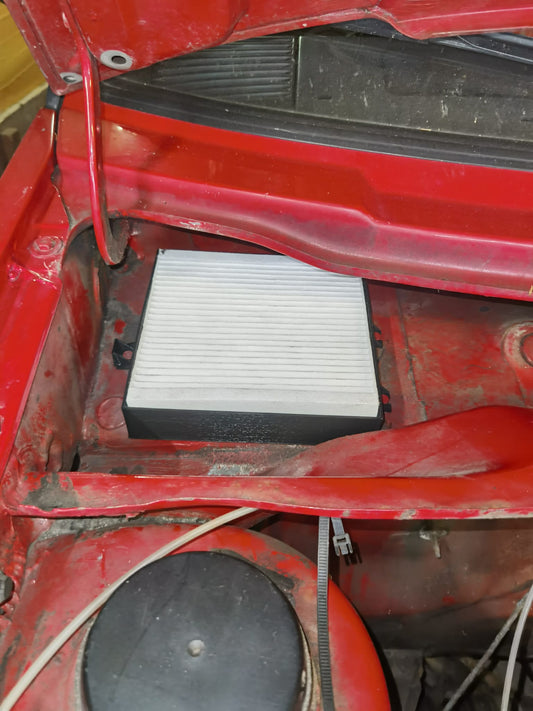 Pollenfilter Nachrüstsatz Innen für Allergiker VW Golf II MK2 Jetta 2