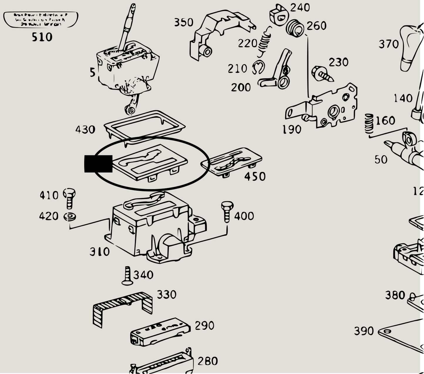 Cover für Wählhebel Schaltkulisse Mercedes W463 G500L G320 AMG A1632670188