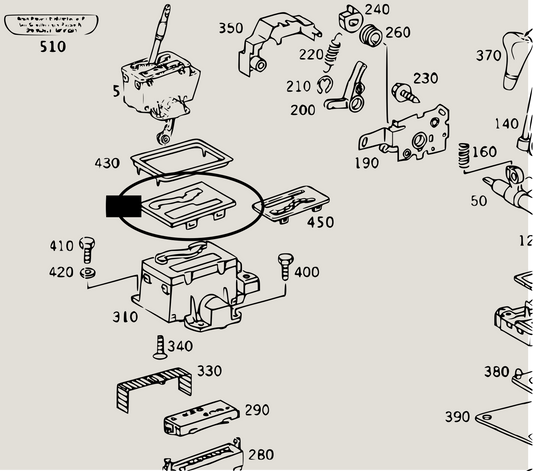 Cover für Wählhebel Schaltkulisse Mercedes W463 G500L G320 AMG A1632670188