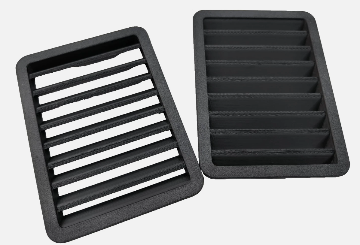 Für G-Klasse Blende D-Säule Lüftungsgitter Innen schwarz Entlüftung W461 W463