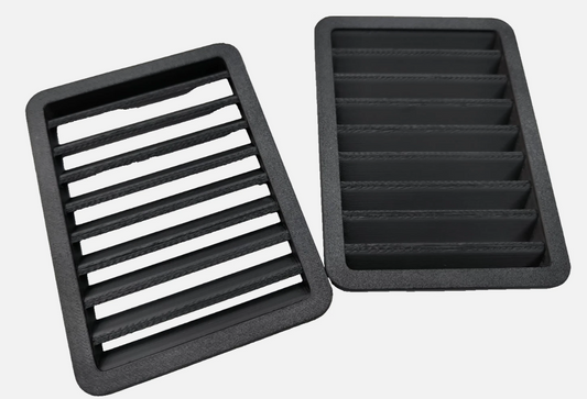 Für G-Klasse Blende D-Säule Lüftungsgitter Innen schwarz Entlüftung W461 W463