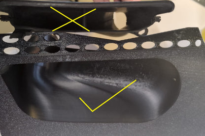 "Inhalator" Kaltluftansaugung in der Front für Mercedes Benz W201 190E