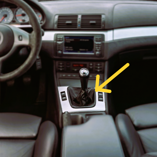 "ShiftMate" Für BMW E46 Schaltmanschette Rahmen Halter Coupe Cabrio Touring Limousine 323i M