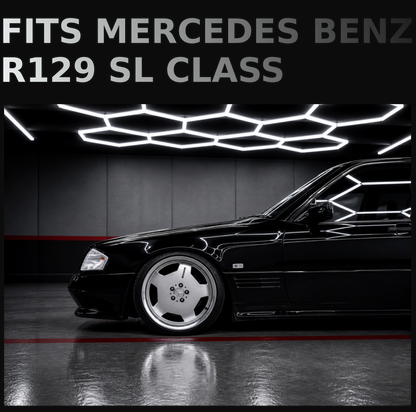 "Fat-Baby-Benz" Kotflügelverbreiterungssatz Fender für Mercedes Benz W201 W202 W124 AMG +5mm Set