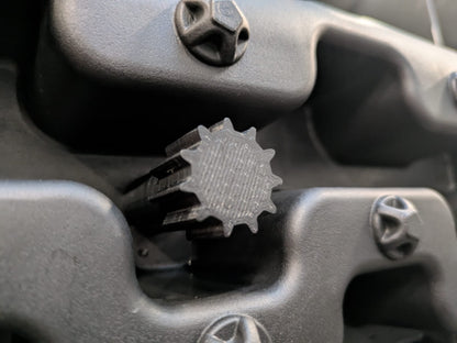 "Grip-n-Go" Schnellverschluss Offroad Sandboards an Airlineschiene für Camper Offroad