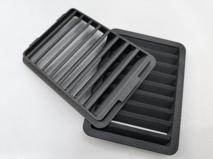 Für G-Klasse Blende D-Säule Lüftungsgitter Innen schwarz Entlüftung W461 W463