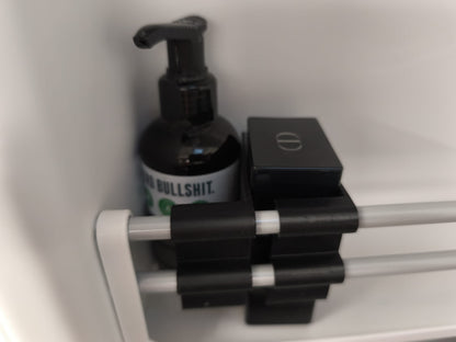 "Bubble-Box" Trenner für das Badregal beim VW Crafter Grand California