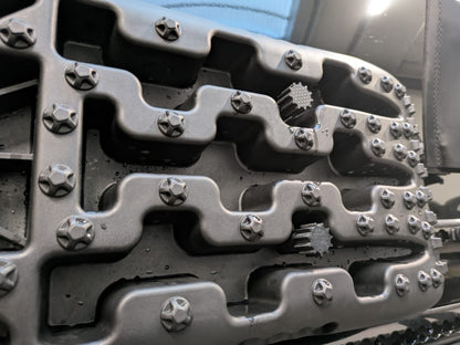 "Grip-n-Go" Schnellverschluss Offroad Sandboards an Airlineschiene für Camper Offroad