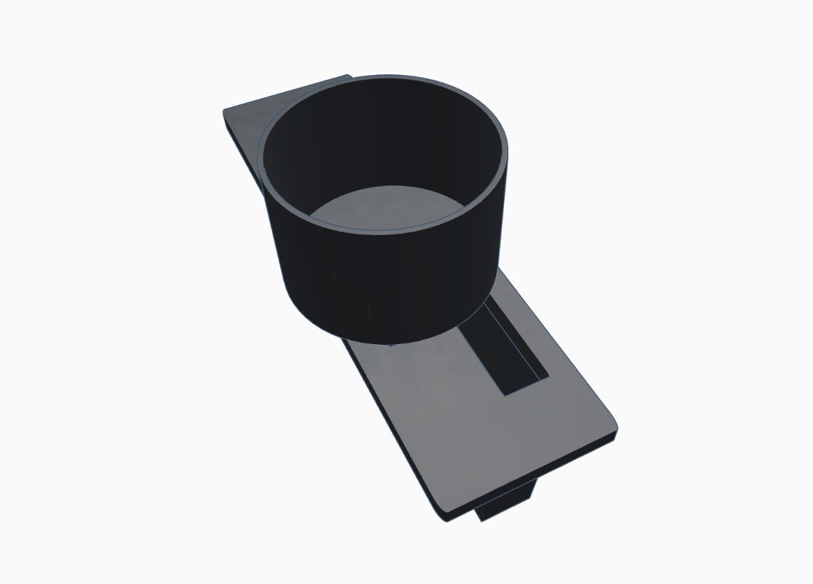 "Pour-tion Control" Handyhalter Becherhalter Ablagefach Smartphonehalter für Porsche 911 997