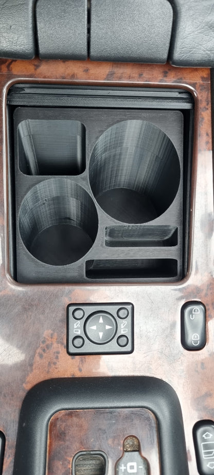 "Cup ’n’ Call" Mittelkonsolen-Einsatz Mercedes W163 ML Becher- & Smartphone-Halterung Organizer