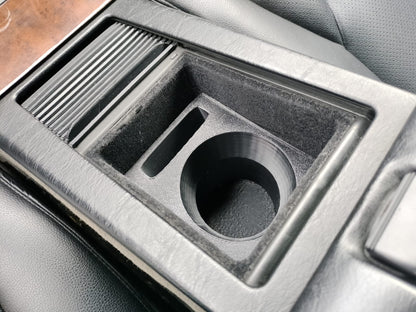 "Sip-n-Scroll" Mini Cupholder Becherhalter Getränkehalter für Mercedes R129 SL 500 320 300 73 AMG in Vließeinsatz