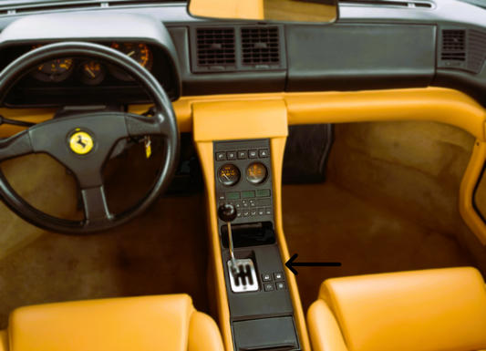 Für Ferrari 348 tunnel gear shift plate cover frame OEM 147111 TB TS GTB GTS