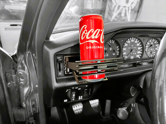 "Latte Ventilator" Getränkehalter in Lüfterdüse für Mercedes Benz W201 190E