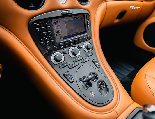 "StickyStopper" Sticky Buttons Reparatur Set Aufkleber Klimabedienung Radio für Maserati 4200GT 3200GT