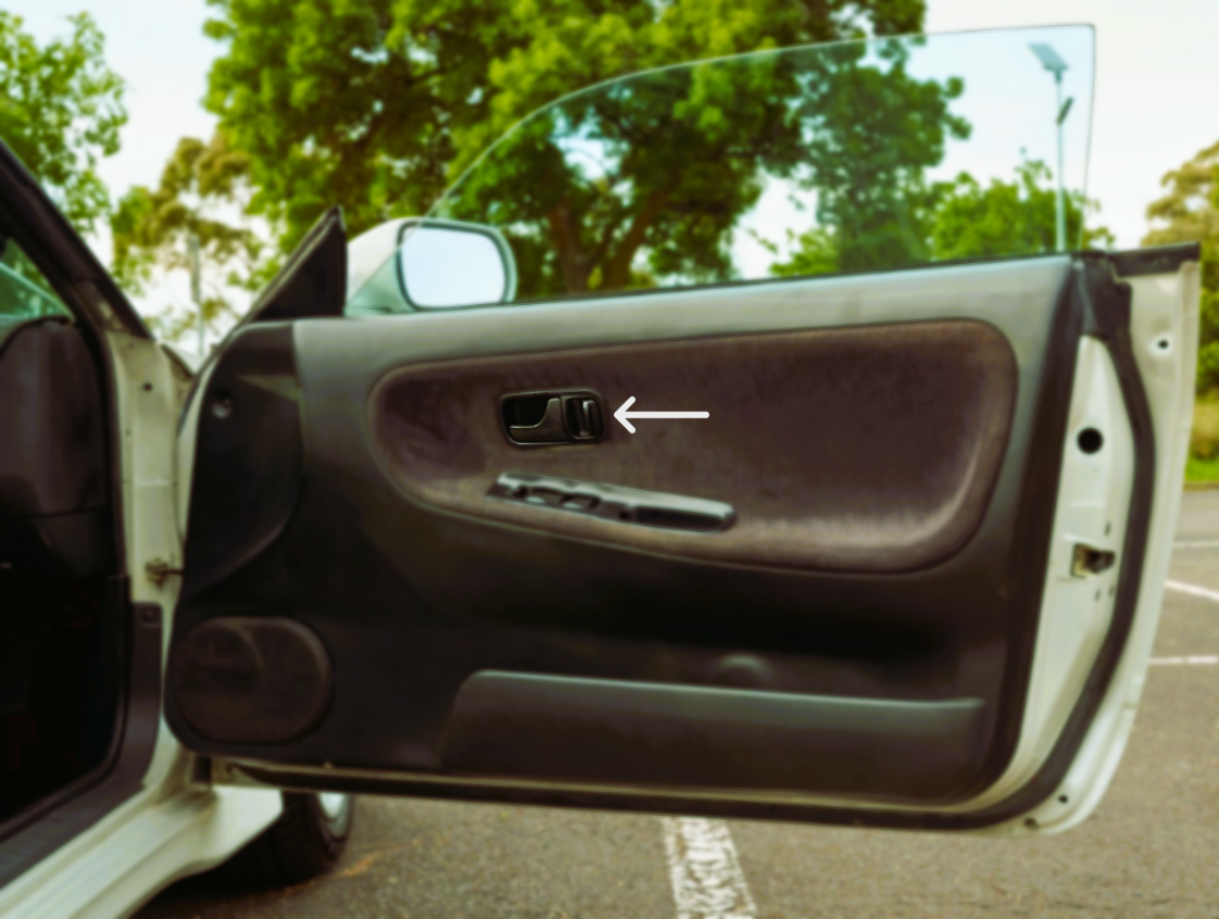 Türgriffschalen Schalen für Nissan Silvia S13 180SX Kappen Deckel Cover Frame