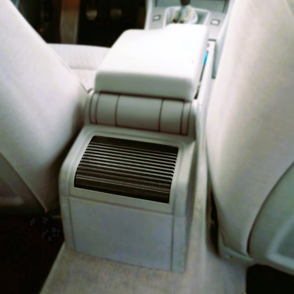 "Slide-n-Hide" Aschenbecherdeckel Rollo Gleitrollo Deckel für BMW E46 Coupe Cabrio Limo hinten