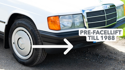 Abdeckung Abschleppöse für Mercedes W201 190E OEM+ 4989527866 VorMopfCover Kit