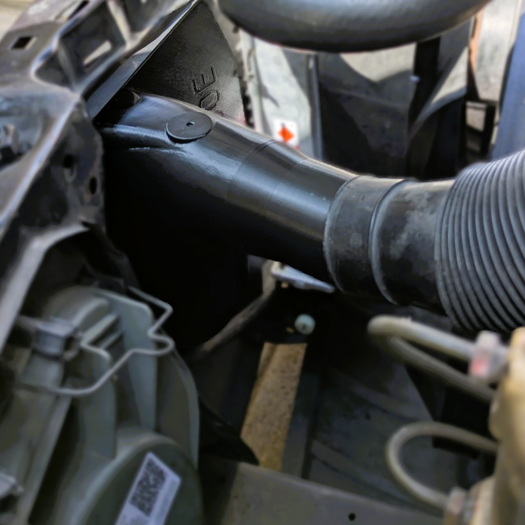 "Inhalator" Kaltluftansaugung in der Front für Mercedes Benz W201 190E