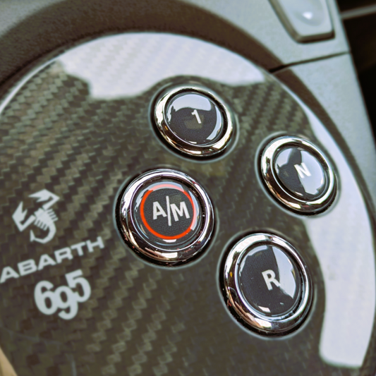 "StickyStopper" Für Abarth 695 Tributo Ferrari MTA Getriebe Ersatz Knopf Reparatur Sticky Button