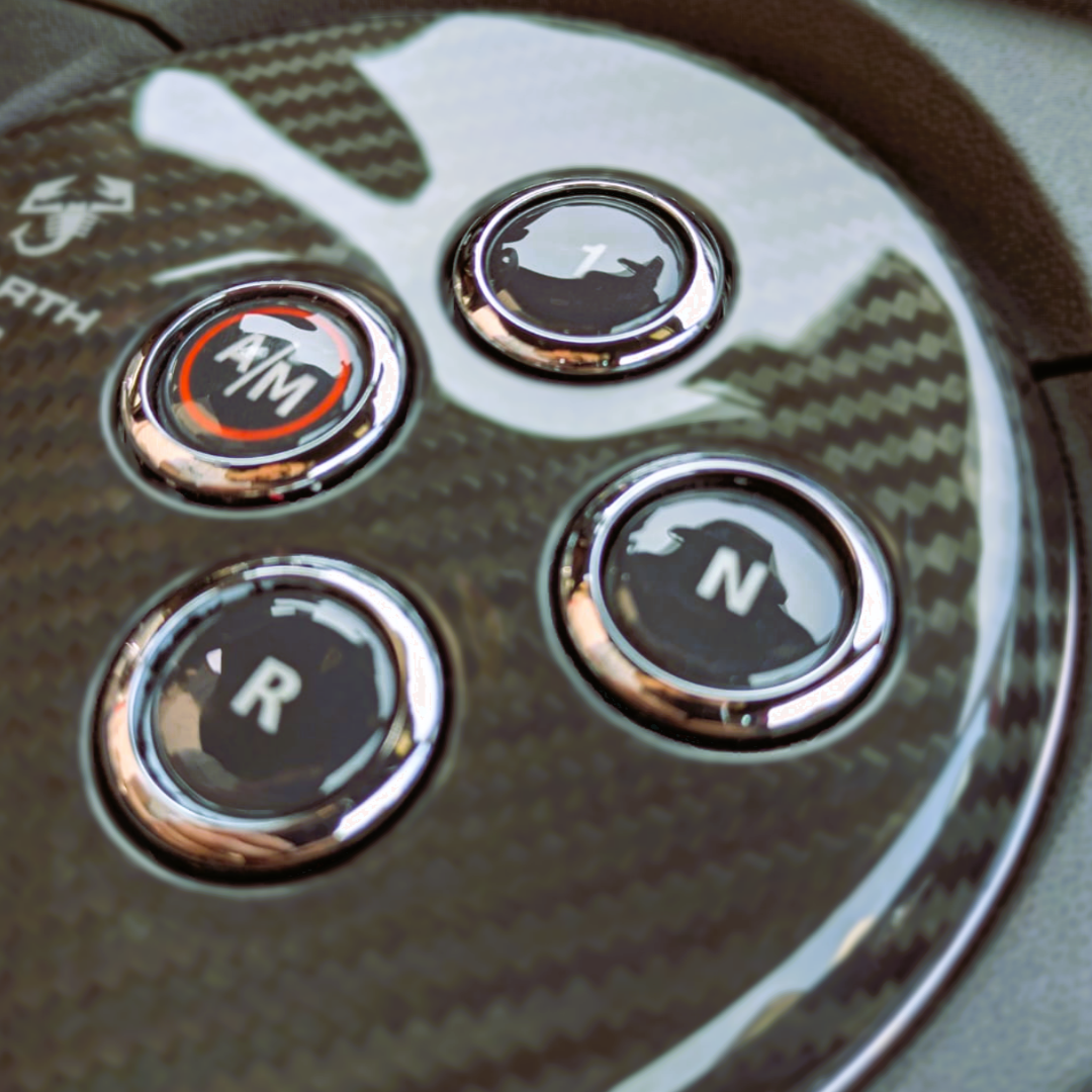 "StickyStopper" Für Abarth 695 Tributo Ferrari MTA Getriebe Ersatz Knopf Reparatur Sticky Button