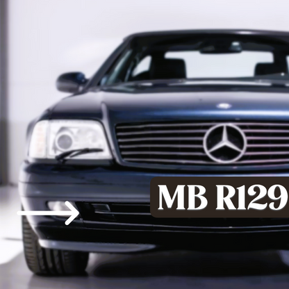 "Hide-a-Hook" MOPF 129 880 02 05 Tow-Hook-Cover Deckel in Bumper für Mercedes R129 SL500 MOPF Frame