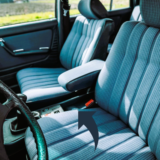 "Triple Sip Commander" Becherhalter Cupholder Getränkehalter für Mercedes S123 W123 C123 Mittelkonsole