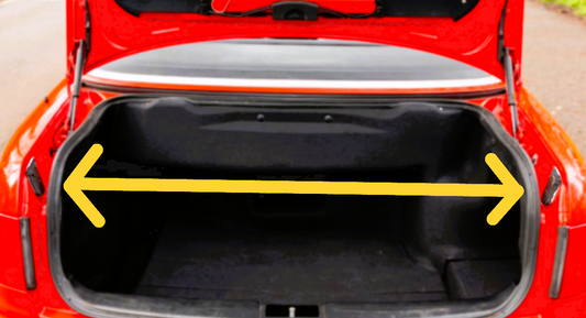 "TrunkSofties" Für Audi 80 Cabrio Typ 89 B4 Heckklappe Anschlagpuffer 8G0 827 249 D / 250 D Set