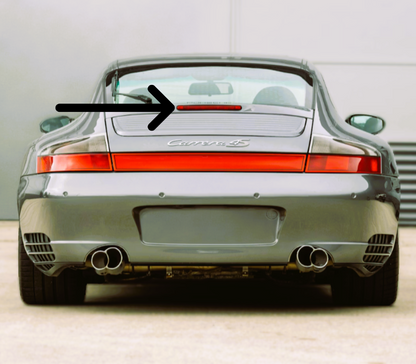 "Tight-Braking"  Dichtung für Porsche 911 996 TPU Gummidichtung Dritte Bremsleuchte 3. Bremslicht