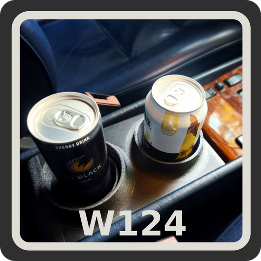 Getränkehalter in Mittelkonsole für Mercedes Benz W124 C124 S124 Cupholder E-Klasse