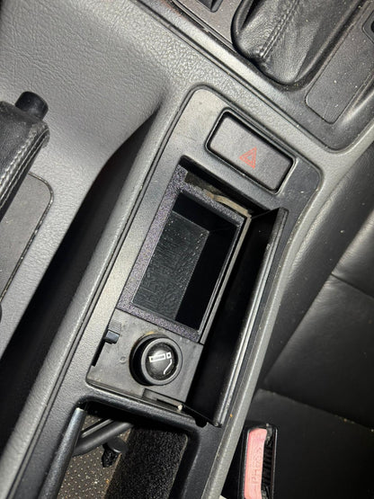 "Sneaky Stash" für BMW E31 840i 840ci 850 850CSI Aschenbecher Ascher Ablagefach Mittelkonsole