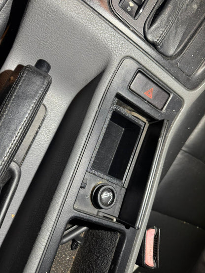"Sneaky Stash" für BMW E31 840i 840ci 850 850CSI Aschenbecher Ascher Ablagefach Mittelkonsole
