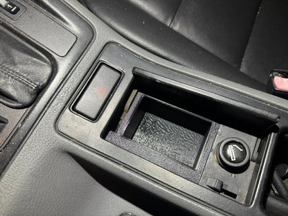 "Sneaky Stash" für BMW E31 840i 840ci 850 850CSI Aschenbecher Ascher Ablagefach Mittelkonsole