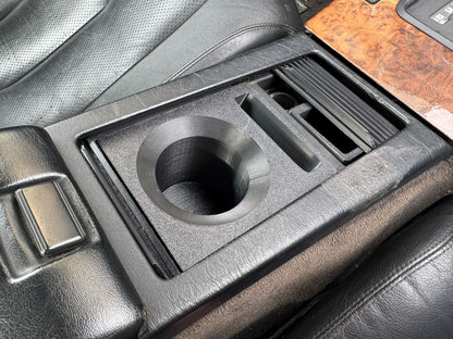 "Sip-n-Scroll" Cupholder Becherhalter Getränkehalter für Mercedes R129 SL 500 320 300 73 AMG 3D