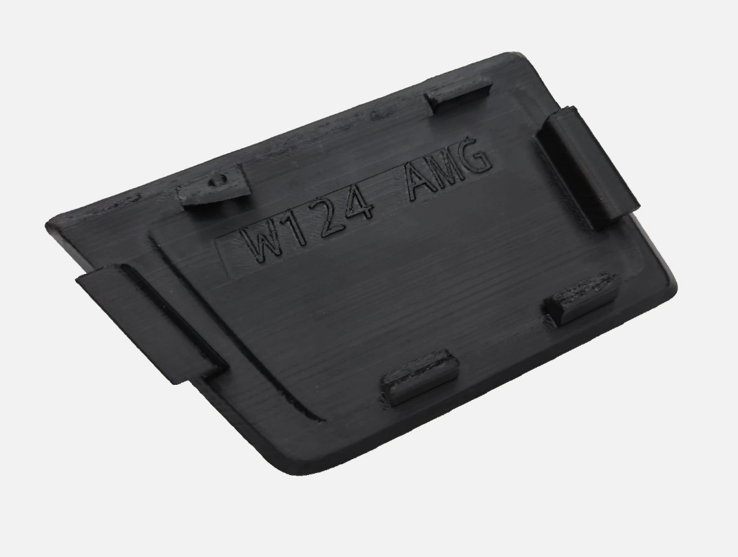 Abdeckung Abschlepphaken Rechts für Mercedes W124 C124 AMG Paket Styling I 1