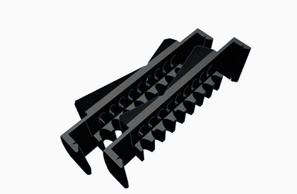 "PlateMate" Kennzeichenhalter für Mercedes Benz R129 SL500 SL320 W129 C129 A1298850581 vorn