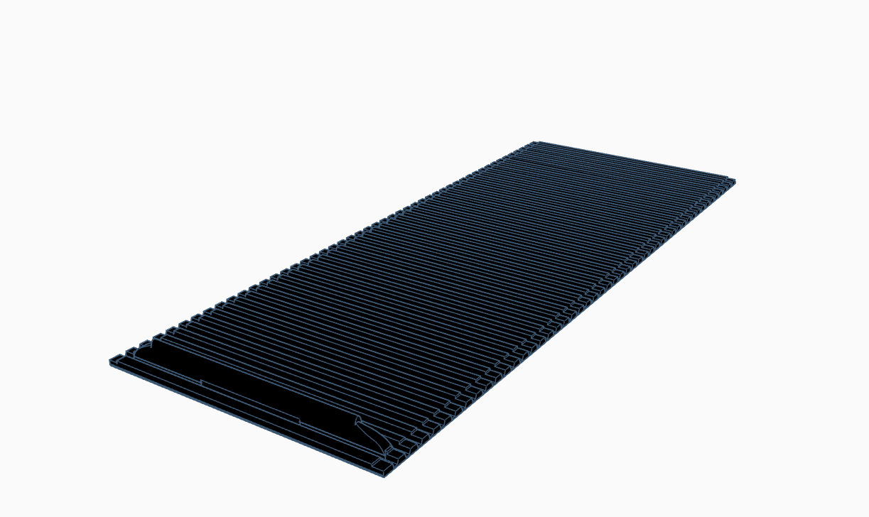 "Slide-n-Hide" Einteiliges Rollo für Mercedes R129 SL320 500 73 500SL 300SL Mittelkonsole Jalousie schwarz (Kopie)