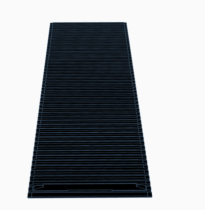 "Slide-n-Hide" Einteiliges Rollo für Mercedes R129 SL320 500 73 500SL 300SL Mittelkonsole Jalousie schwarz (Kopie)