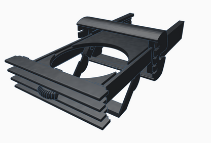 "Automatic Latte Ventilator" Ausfahrender Getränkehalter in Lüfterdüse für Mercedes Benz W201 190E