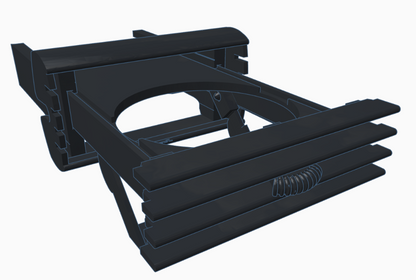"Automatic Latte Ventilator" Ausfahrender Getränkehalter in Lüfterdüse für Mercedes Benz W201 190E