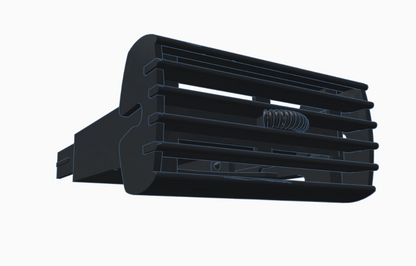 "Automatic Latte Ventilator" Ausfahrender Getränkehalter in Lüfterdüse für Mercedes Benz W201 190E