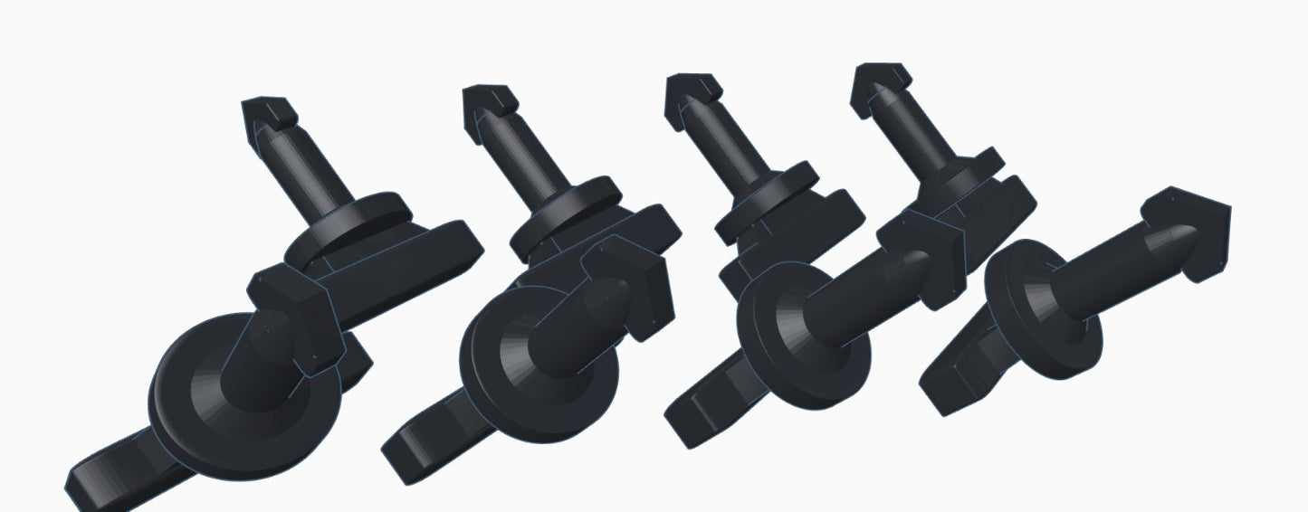 "The Maserati Snap Pack" Satz Verschlüsse Motorraum Abdeckungen  für Maserati 4200 GT V8 Coupe Cabriolet