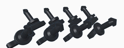 "The Maserati Snap Pack" Satz Verschlüsse Motorraum Abdeckungen  für Maserati 4200 GT V8 Coupe Cabriolet