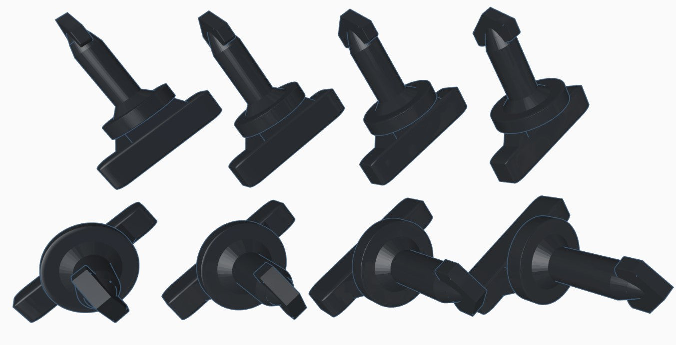 "The Maserati Snap Pack" Satz Verschlüsse Motorraum Abdeckungen  für Maserati 4200 GT V8 Coupe Cabriolet