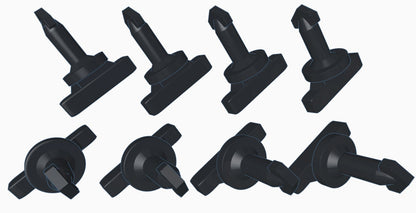 "The Maserati Snap Pack" Satz Verschlüsse Motorraum Abdeckungen  für Maserati 4200 GT V8 Coupe Cabriolet