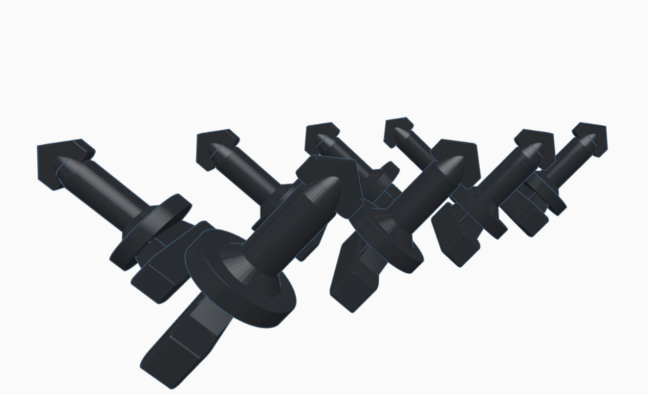 "The Maserati Snap Pack" Satz Verschlüsse Motorraum Abdeckungen  für Maserati 4200 GT V8 Coupe Cabriolet